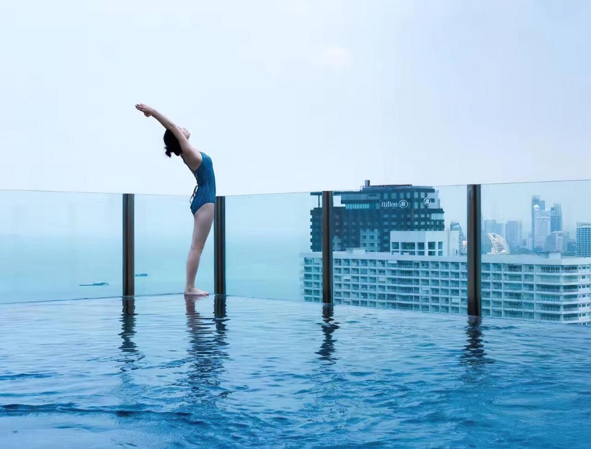 Great Location With Infinity Pool - Central Pattaya Appartement Buitenkant foto