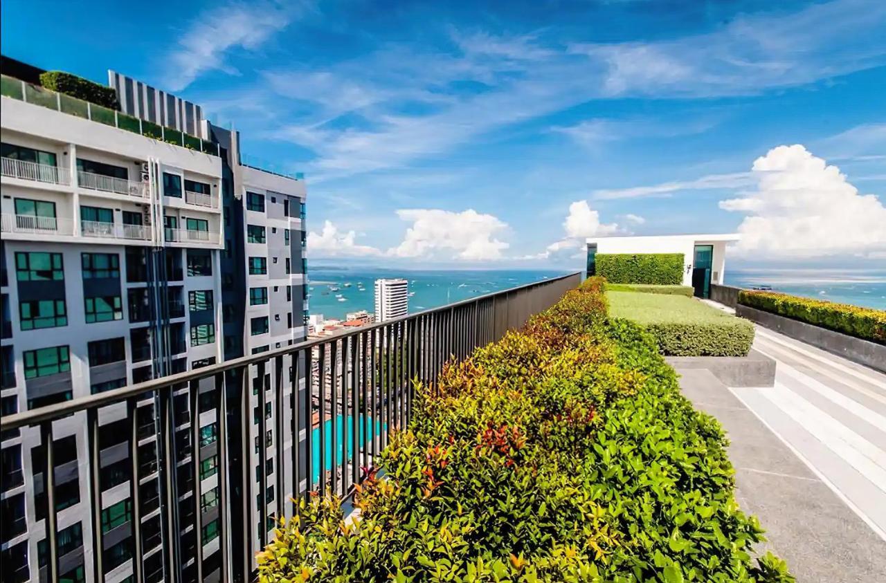 Great Location With Infinity Pool - Central Pattaya Appartement Buitenkant foto