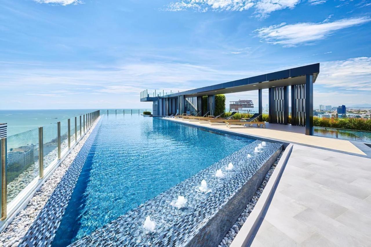 Great Location With Infinity Pool - Central Pattaya Appartement Buitenkant foto