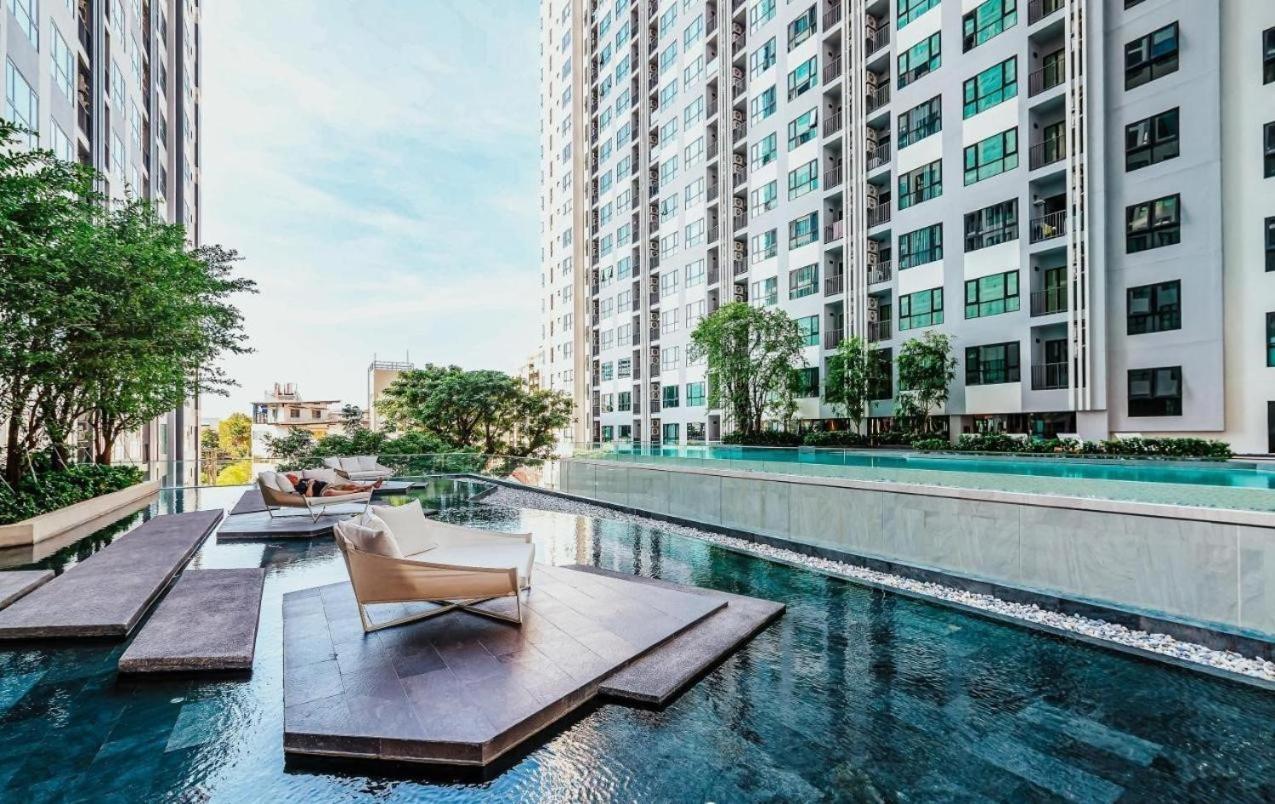Great Location With Infinity Pool - Central Pattaya Appartement Buitenkant foto